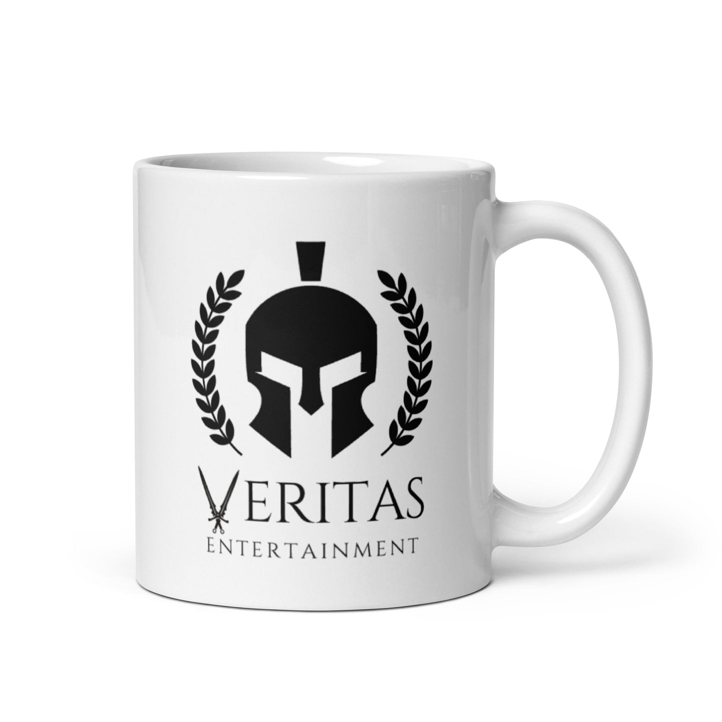 Veritas White Glossy Mug